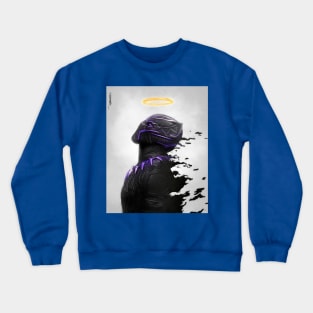 Black panther tribute 2 Crewneck Sweatshirt